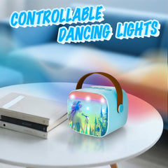ZHIPAL Frozen karaoke machine Bluetooth streaming for playlists.