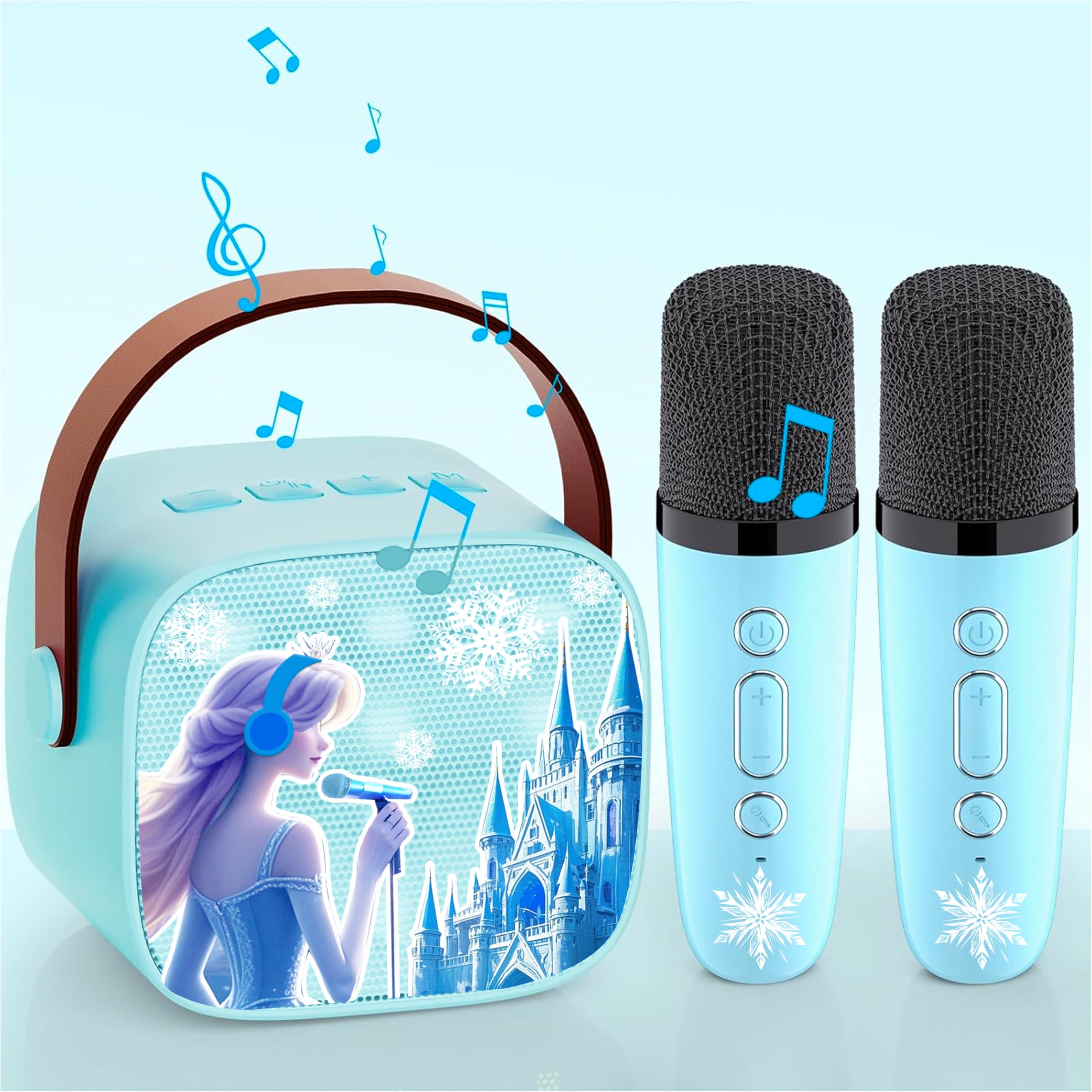 ZHIPAL Frozen karaoke machine gift-ready packaging.