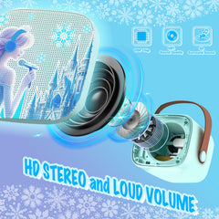ZHIPAL Frozen karaoke machine compact and portable for travel.