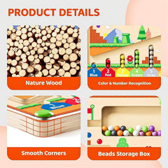 zhiwuzhu durable wooden construction designed for long-lasting play sessions.