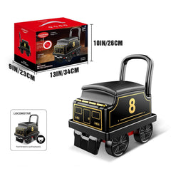 Zhongren storage compartments keep toys easy to grab before departure.