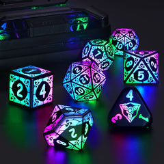 ZHOORQI charging box with LED dice shows charging status and organization.