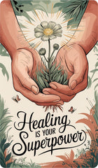 ZHQGYN Oracle Card Deck heartbreak visuals for emotional guidance and growth.