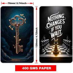 ZHQGYN Unstoppable You card spread guiding a morning reading
