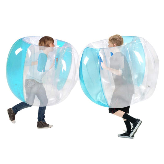 ZHUYNXIR Kids Sumo Balls rolling action on grass for dynamic fun.