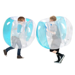 ZHUYNXIR Kids Sumo Balls rolling action on grass for dynamic fun.