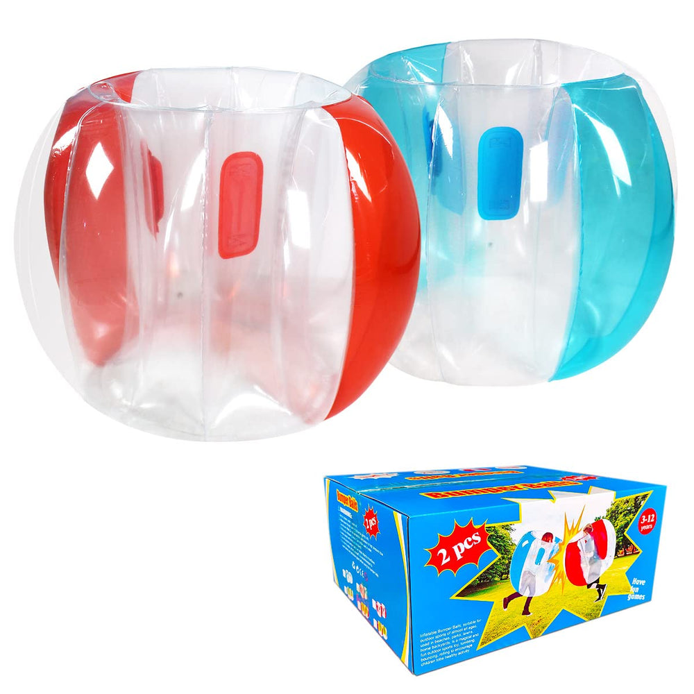 ZHUYNXIR Sumo Balls lawn game setup for friends and family
