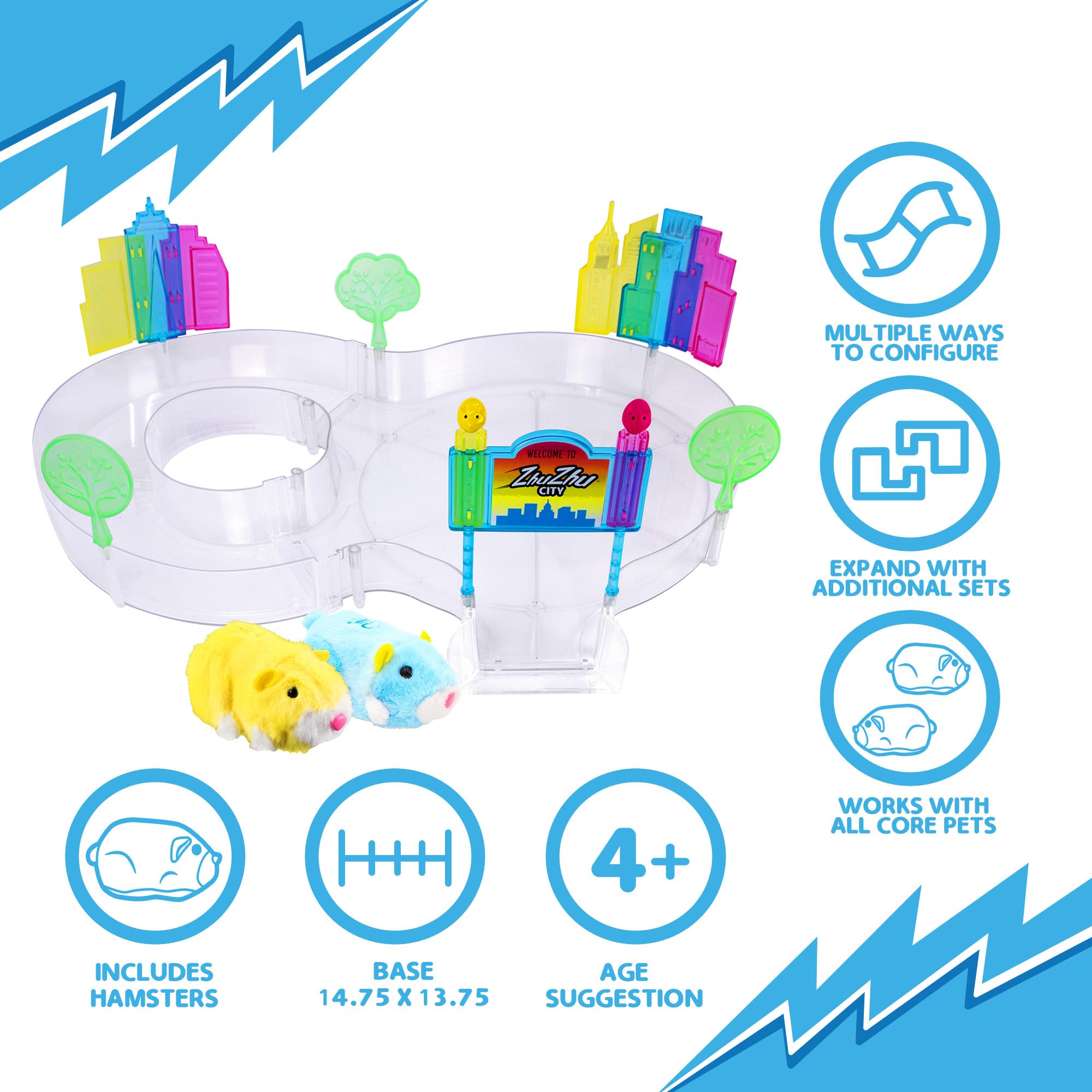 Collectible ZhuZhu hamsters expand play possibilities and storytelling opportunities.