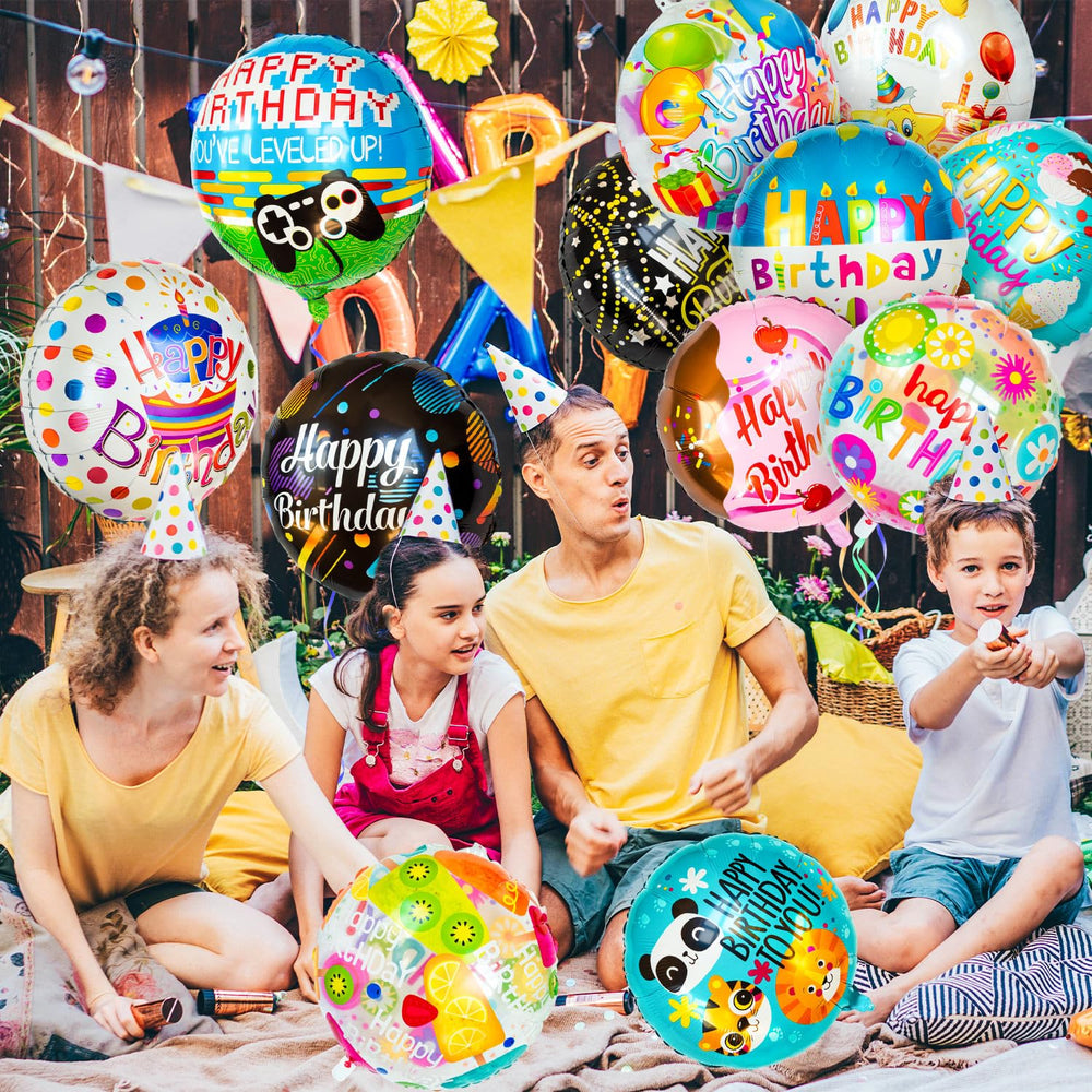 ZHWKMYP groovy pattern balloons add a playful, eye-catching touch to any venue.