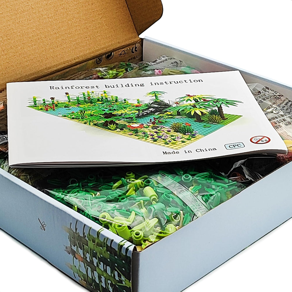 ZHX Rainforest animals invite playful storytelling and scenes