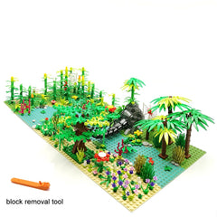 ZHX Rainforest buildable flowers encourage colorful creativity