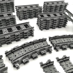 ZHX straight track detail closeup, durable surface for long play sessions.