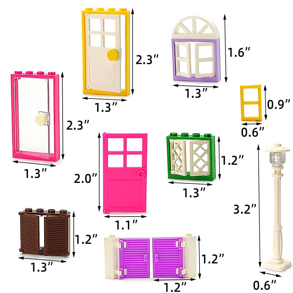 ZHX street lamps included for charming night-time city scenes