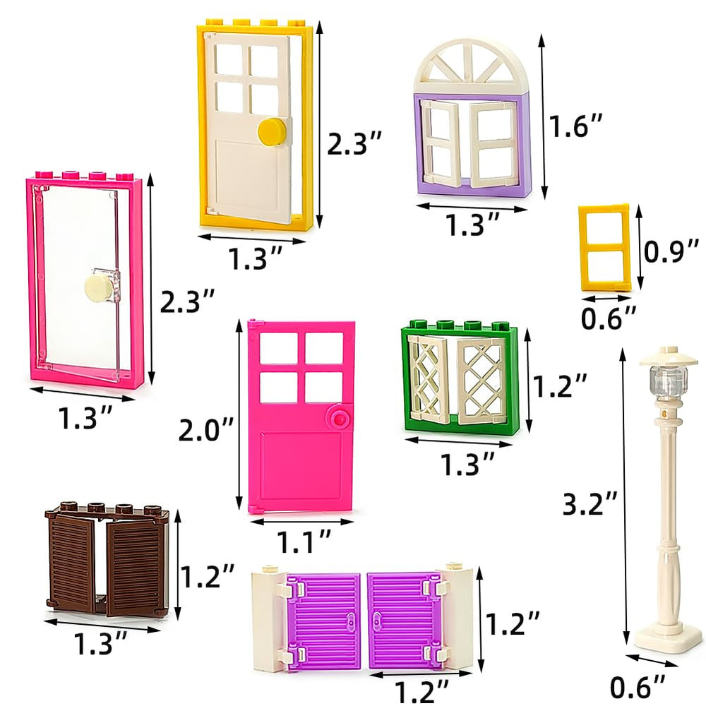 ZHX street lamps included for charming night-time city scenes