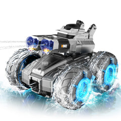 ZHYLLO amphibious RC car land-water mode enables versatile play.