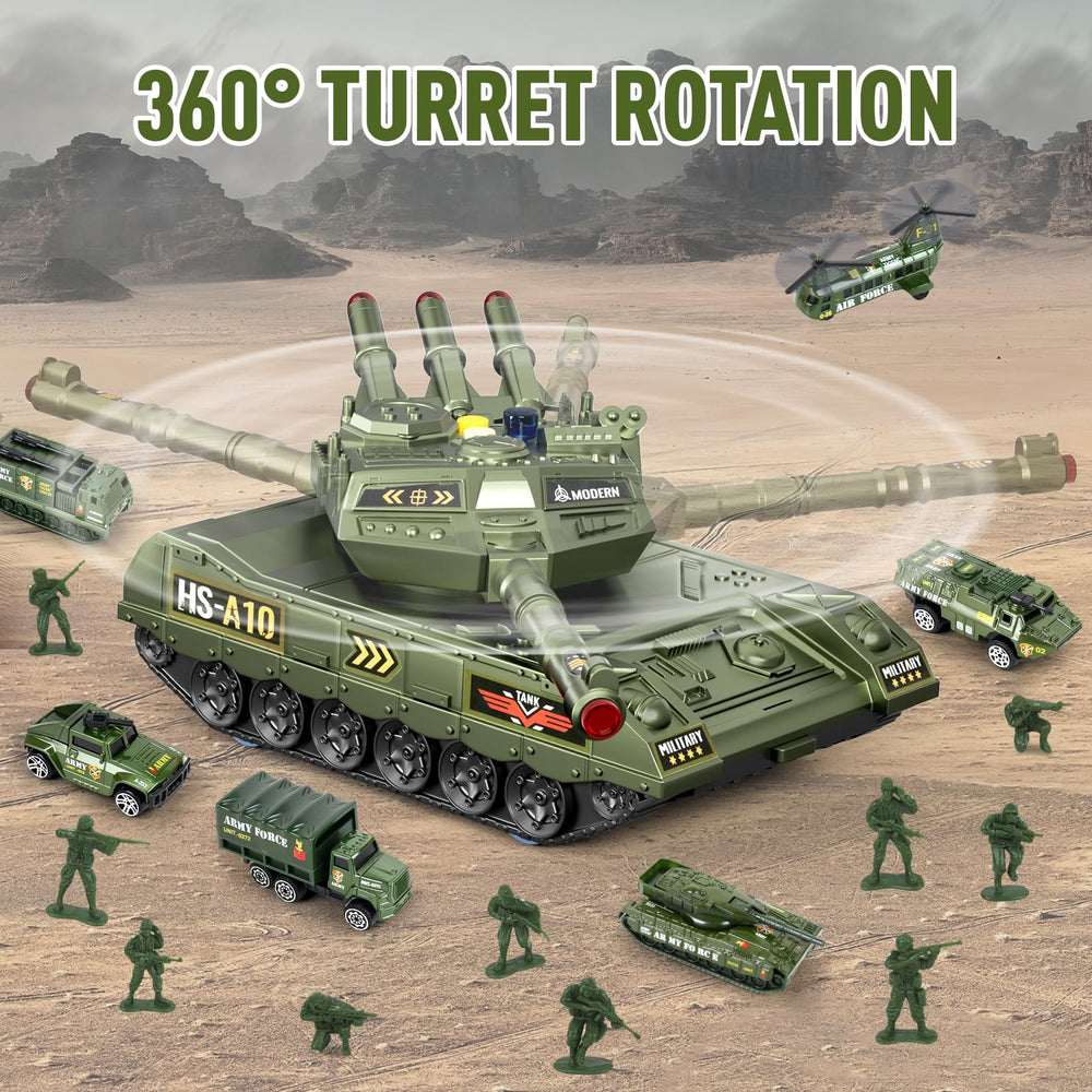 ZHYLLO armored vehicle expands troop deployment scenarios for kids' play.