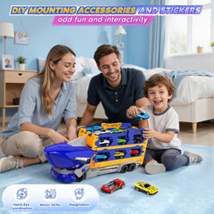 ZHYLLO shark-truck-track-unfold showcases a dramatic dual-lane setup for shared racing moments.