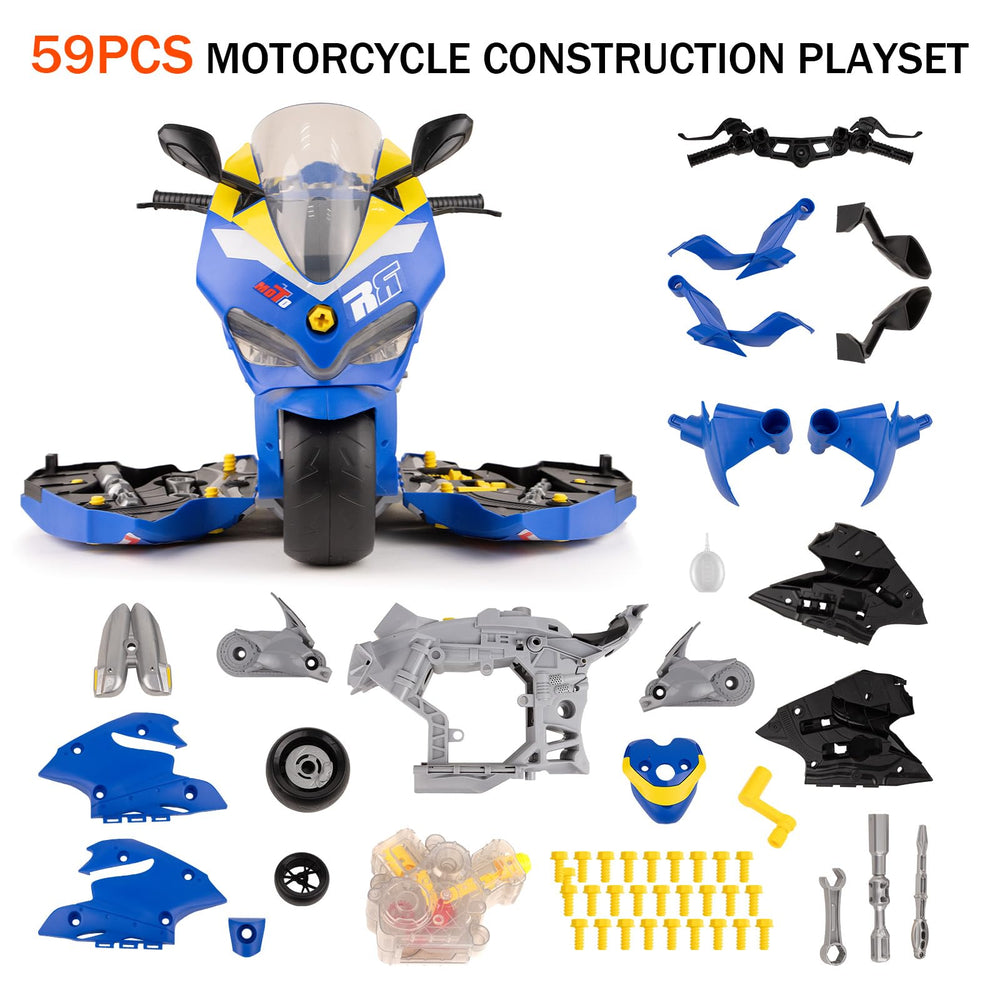 ZHYLLO take apart motorcycle kit stickers customize design for personal creativity
