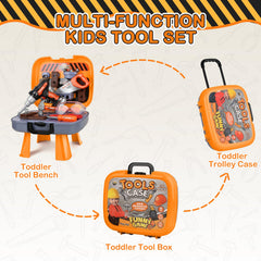 ZHYLLO Toddler Tool Set battery-powered drill with realistic sounds