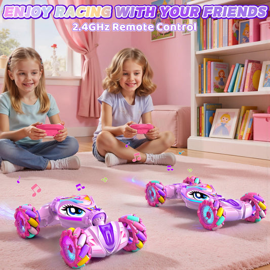 ZHYLLO Unicorn RC car gesture-control demo highlights hands-free steering and fun