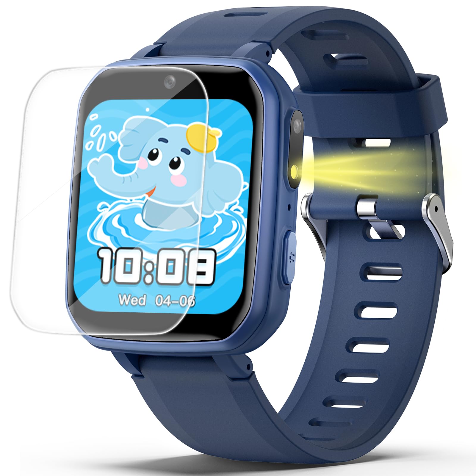 Zicor Kids Game Watch front view with vibrant display for everyday play