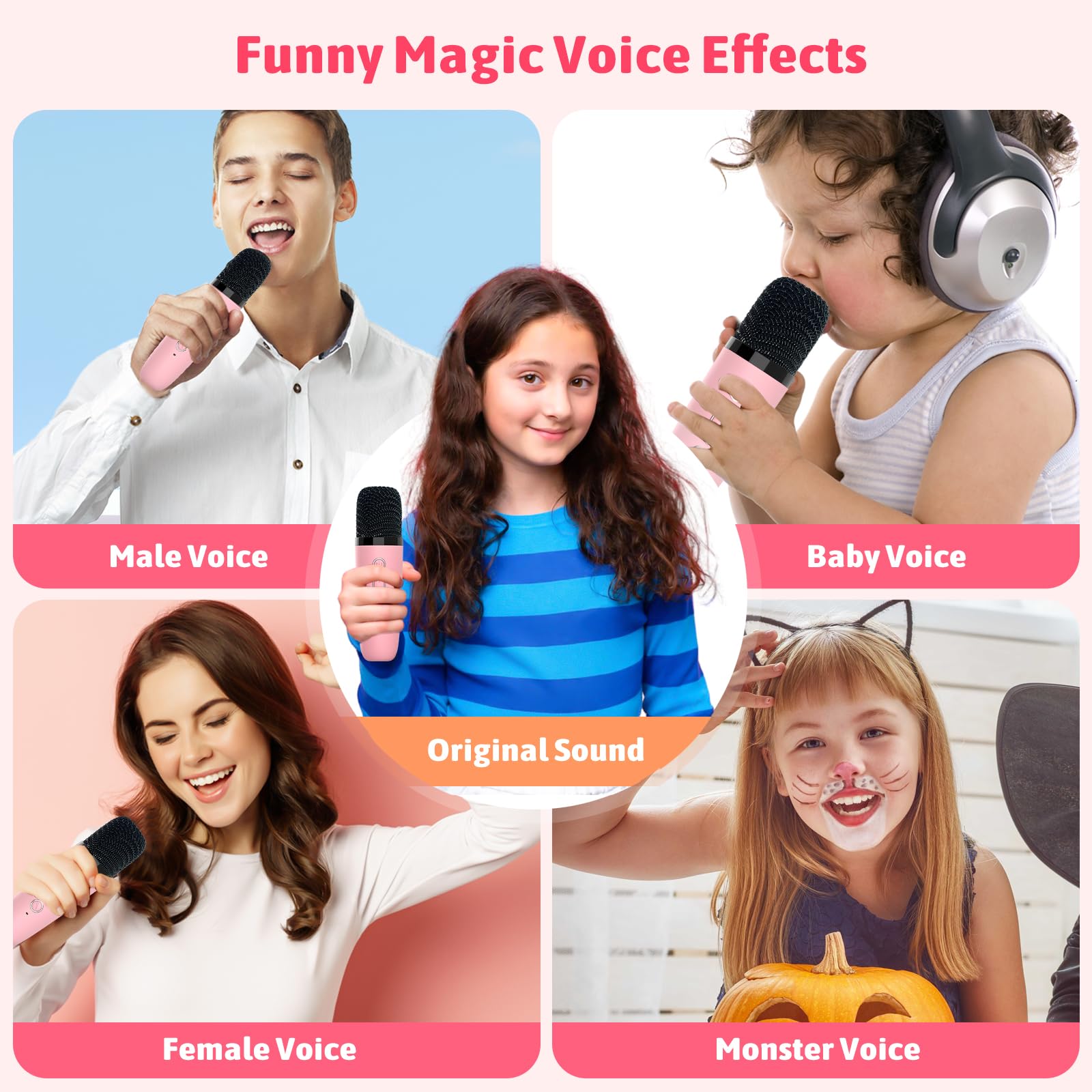 Zicor LED-lit karaoke unit delivers vibrant lights during performances.