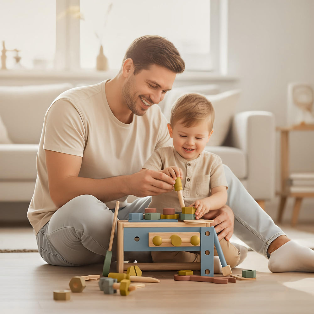 ZICOTO toolset with smooth rounded edges keeps little hands safe.