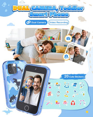 Ziegoal Kids Smart Phone dual cameras capture moments for creative photos