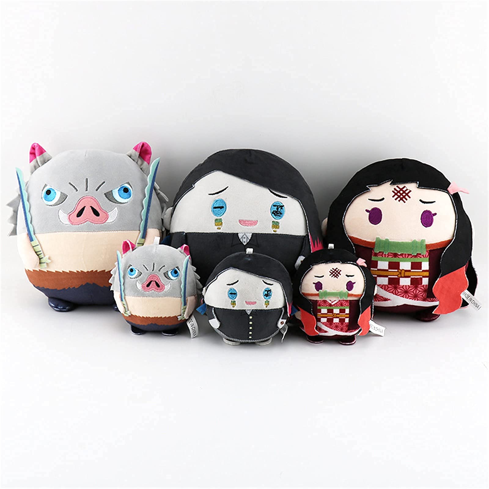 ZIFUNMUR Tanjirou Nezuko plush 20cm – cozy decor and cuddle buddy