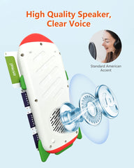 ZIKAQUQI Rechargeable battery supports longer learning sessions.