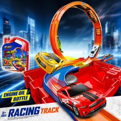 Zikhoobusik two-in-one track design enabling versatile layouts for imaginative racing