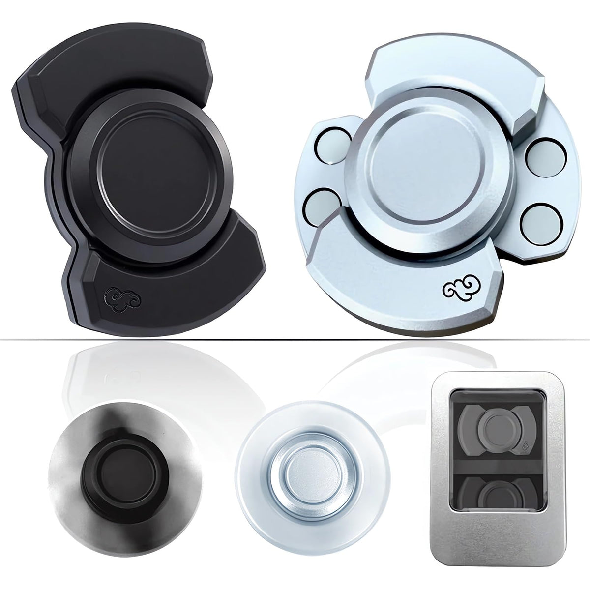 Zimdun alloy 3-in-1 fidget click mode in action for focused work.