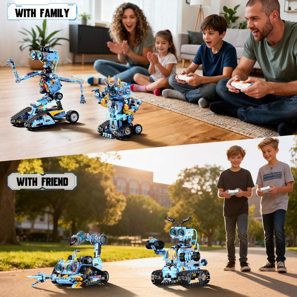 Zinat adjustable joints robot head and arms enable varied poses for storytelling.