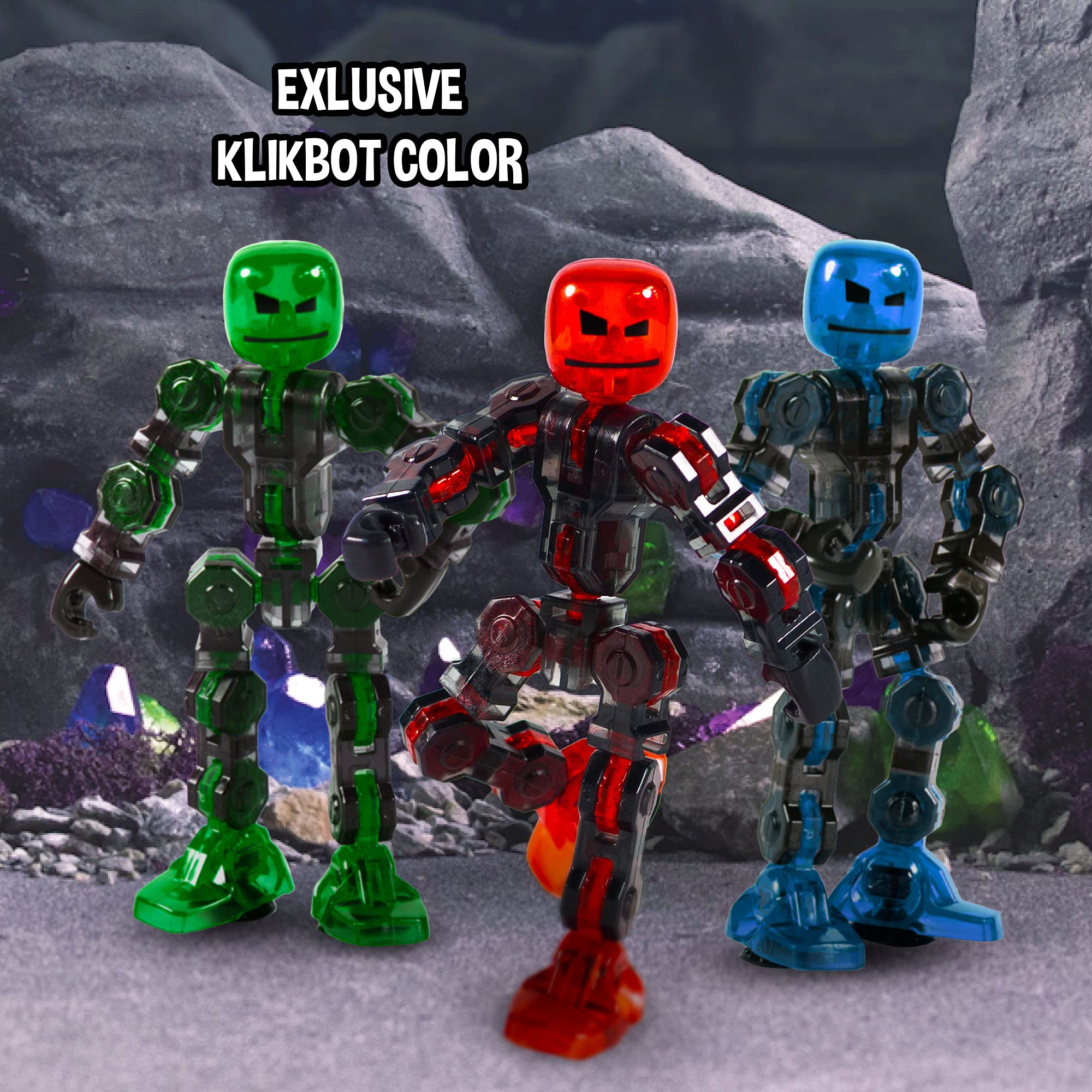 Zing Klikbot Megabots accessories pack for creative scenes.
