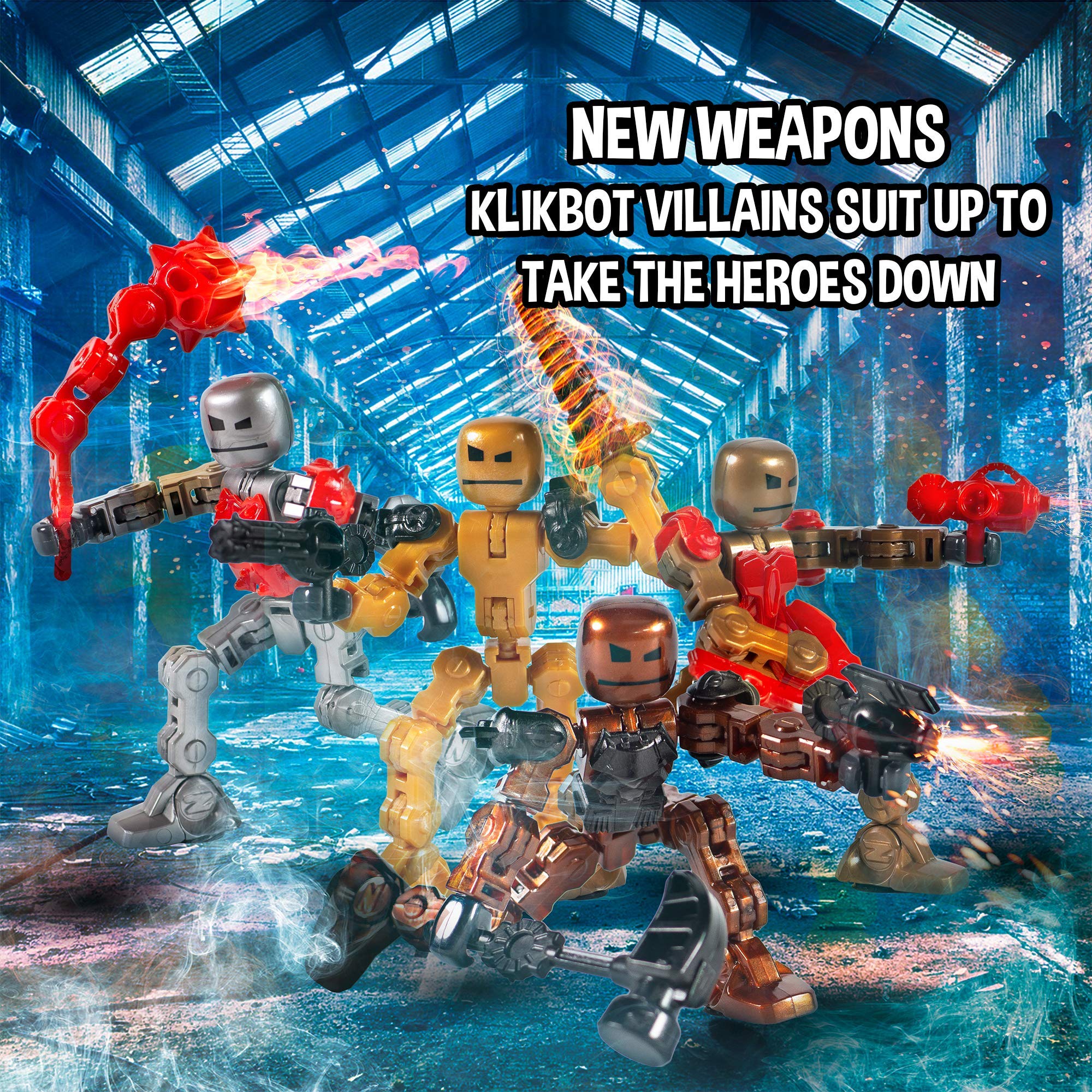 Zing Klikbot stop-motion setup compatible with Stikbot Studio 2.0 app