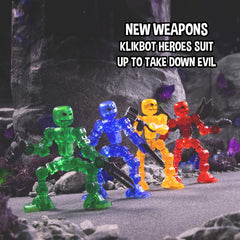 Zing Klikbot stop-motion setup inspires creative filming sessions.
