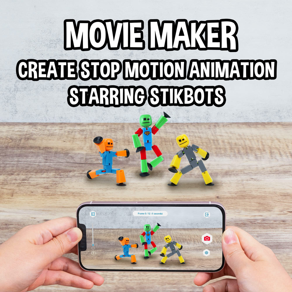 Zing Stikbot collectible series with expansion packs and demos