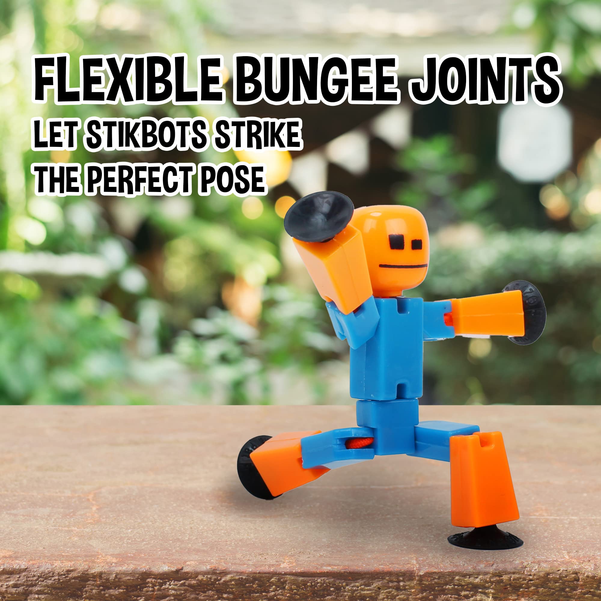 Zing Stikbot six-color figures for versatile scene setups