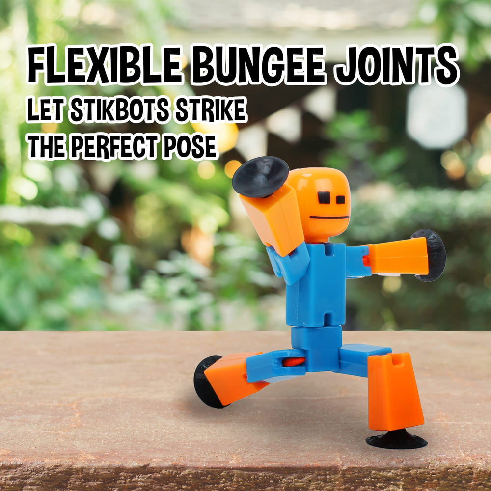 Zing Stikbot six-color figures for versatile scene setups