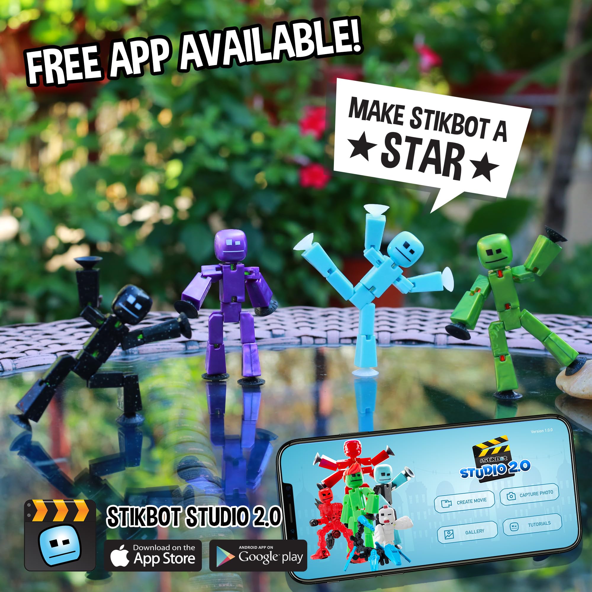 Zing StikBot accessories and stickers enhance collectible display and play