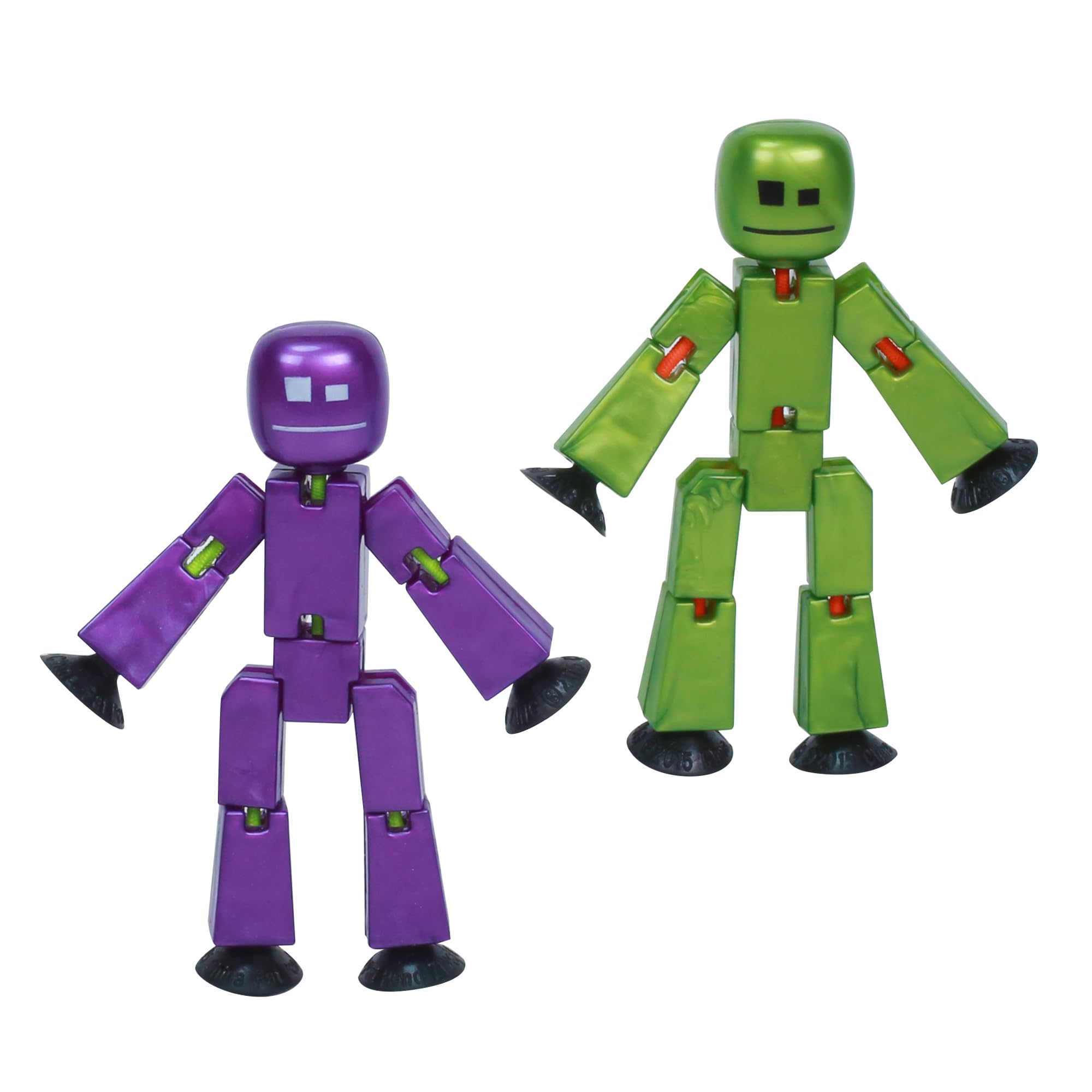 Zing StikBot dual pack figures front view for creative stop motion storytelling