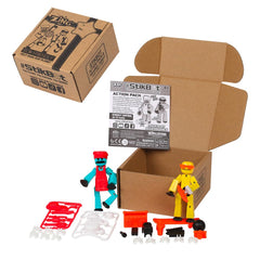 Zing Stikbot yellow lifestyle figure ideal for everyday storytelling