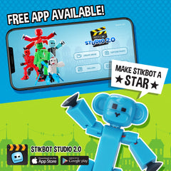 Zing Stikbot Pets 5-pack enables easy stop-motion animation sessions