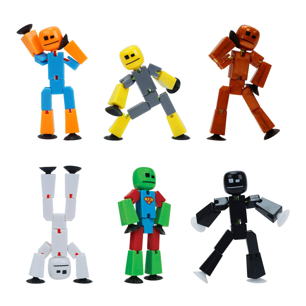 Zing Stikbot poseable figures for stable stop-motion action filming
