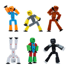 Zing Stikbot poseable figures for stable stop-motion action filming