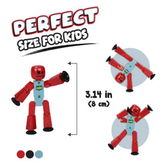Zing STIKBOT poseable joints enable smooth stop-motion character poses
