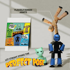 Zing StikBot stop-motion app setup for filming