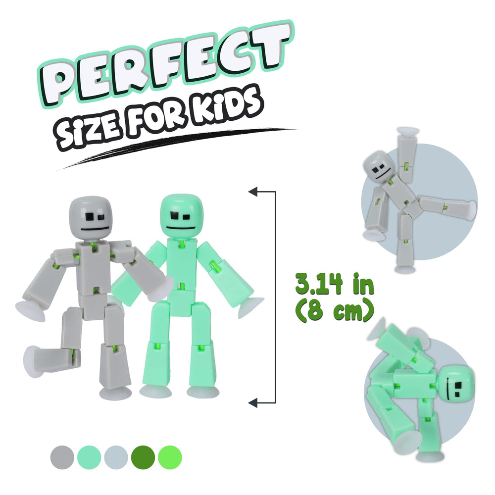 Zing StikBot tripod included for steady stop-motion filming