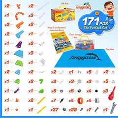 Zingywise STEM building toy imaginative play supports early engineering skills