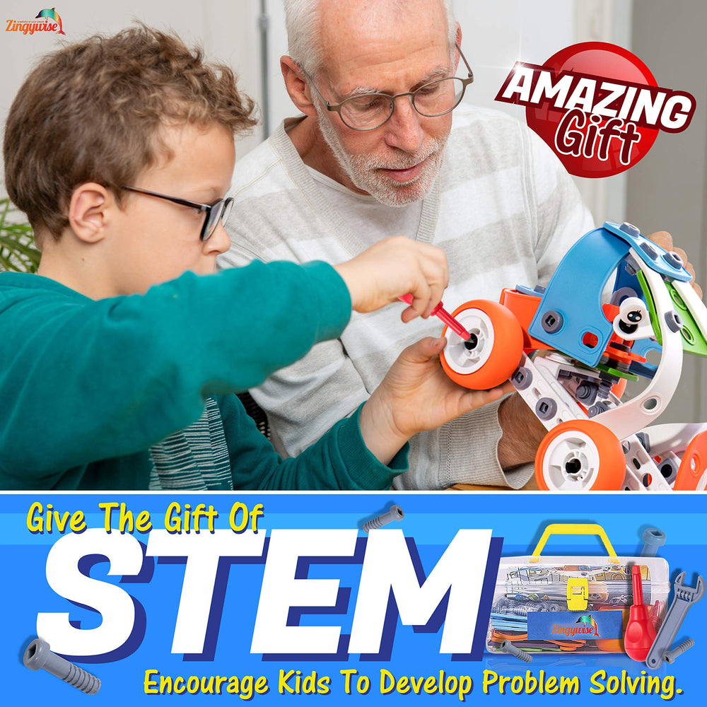 Zingywise STEM building toy spare parts help extend projects and replacements